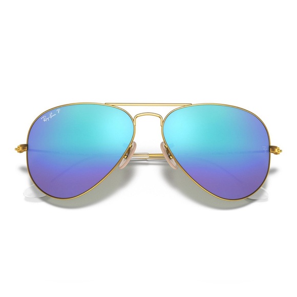 Ray-Ban Polarized Sunglasses, RB3025 AVIATOR MIRROR - Picture 6 of 6